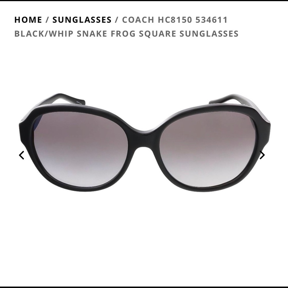 Coach women’s sunglasses